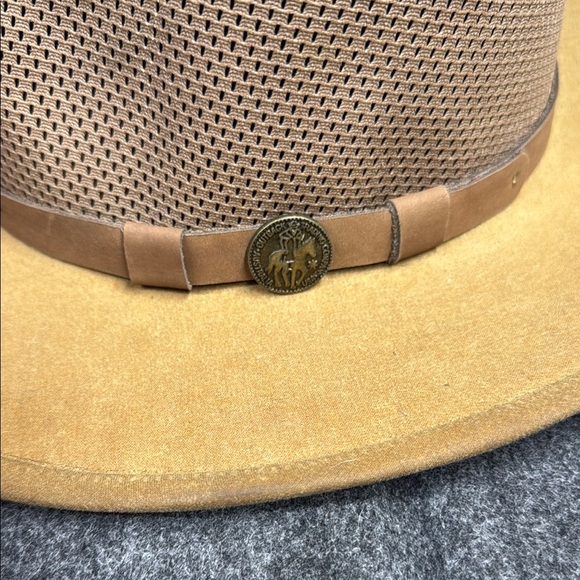 Outback Tan Fedora Hat - Picture 4 of 11